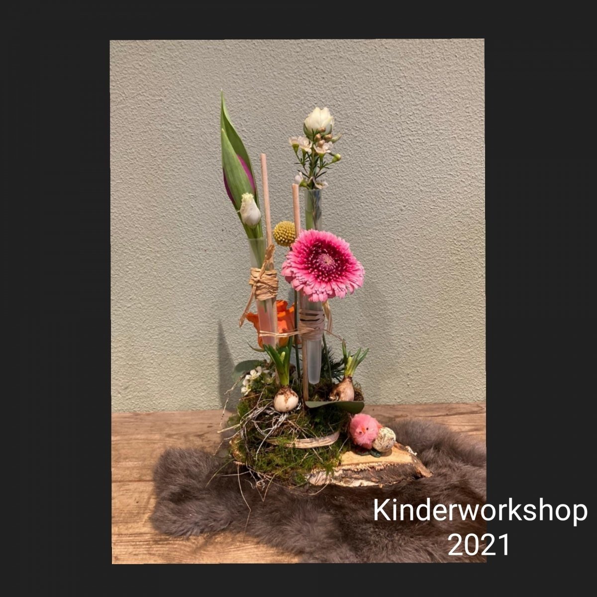 Kinderworkshop - bloemstuk